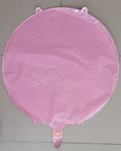 Balon rotund roz personalizabil 45 cm [2]