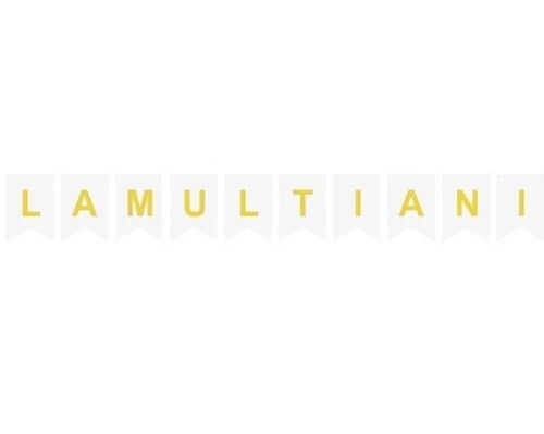 Banner carton La multi ani alb [1]