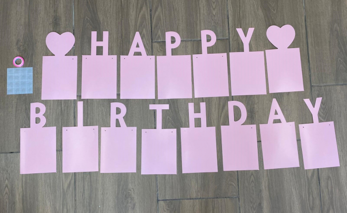 Banner foto Happy Birthday roz 2.5m [3]