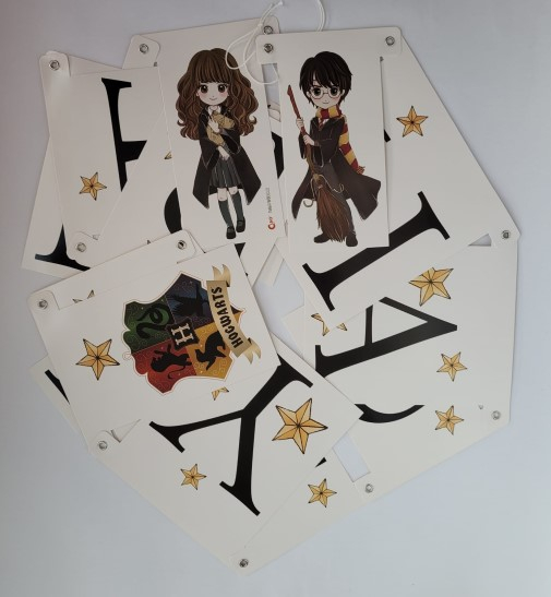 Banner Happy Birthday Harry Potter 19.5 x240 cm [3]