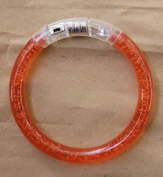 Bratara led neon fosforescenta si lumini [2]