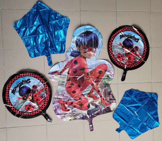 Buchet 5 baloane Ladybug - Miraculous [2]