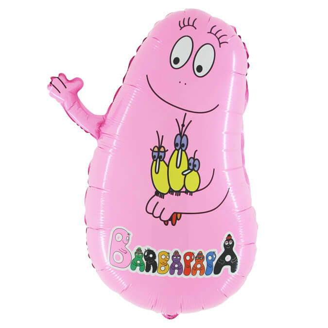 Buchet baloane cu heliu Barbapapa si familia [2]