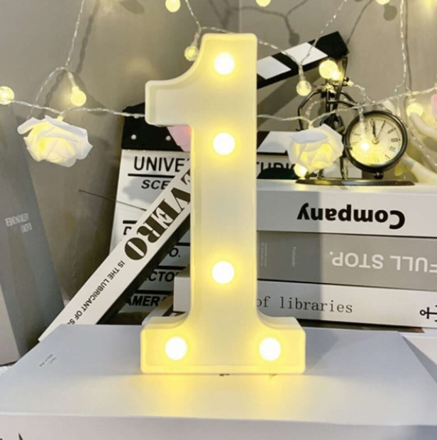 Cifre 18 led decor 21 cm [3]