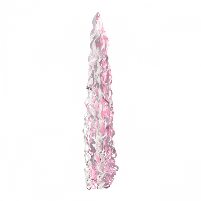 Coada de balon hartie roz 86 cm