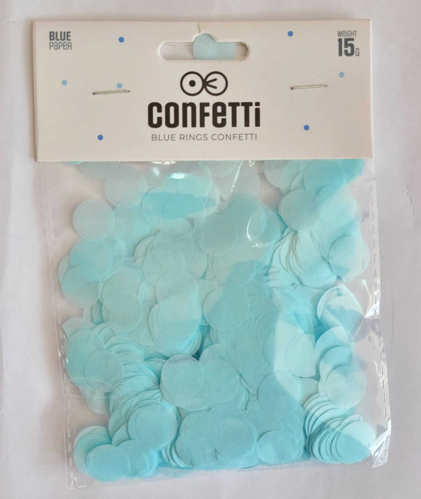Confetti albastre hartie 15 g [2]