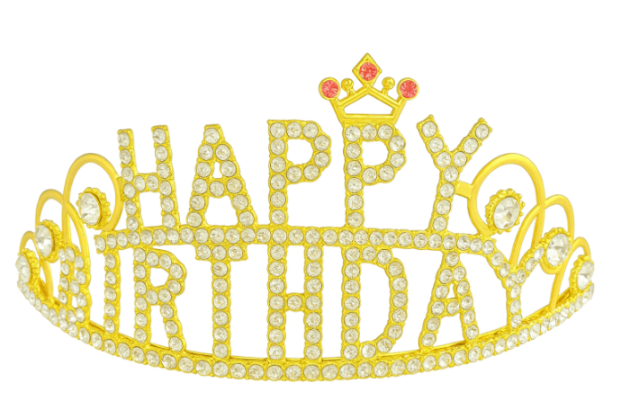 Coronita Happy Birthday 13 x 6 cm [1]