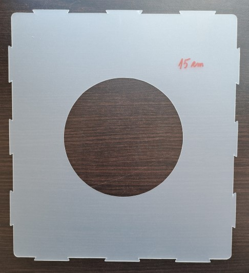 Cub din plastic pentru masurat baloane [7]