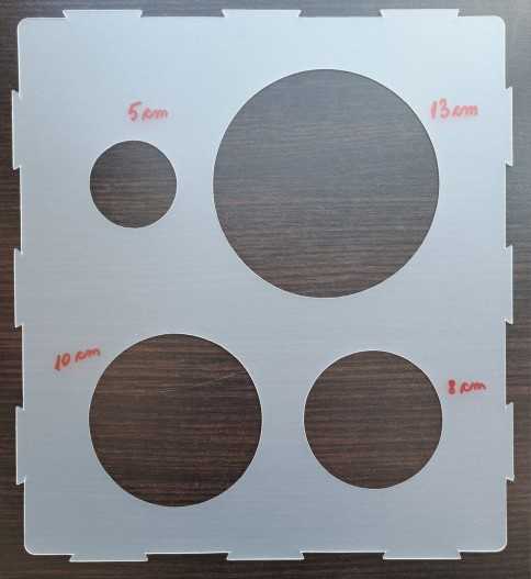 Cub din plastic pentru masurat baloane [8]