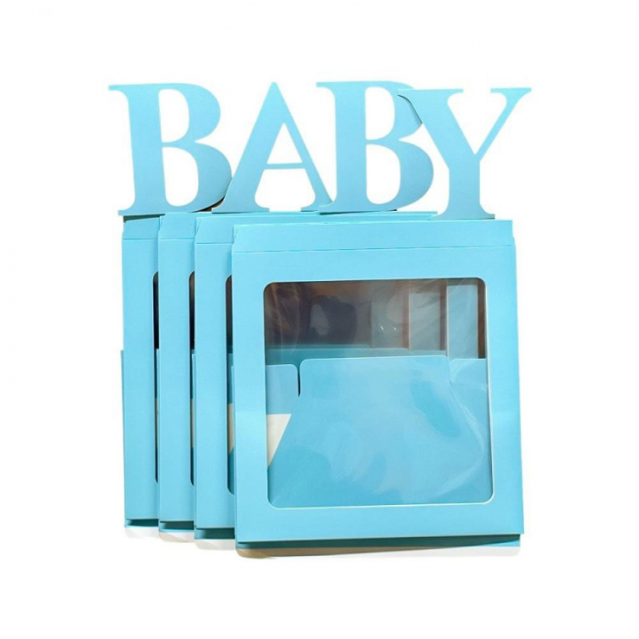 Cuburi Baby carton albastru 30 cm [4]