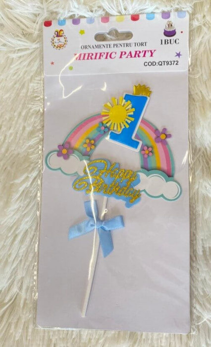 Topper tort carton 1 an baiat [2]