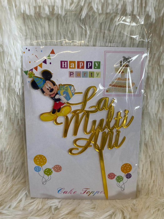 Decor tort La Multi Ani Mickey [4]
