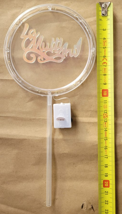 Decor tort led La multi ani ani plastic 10 cm [4]