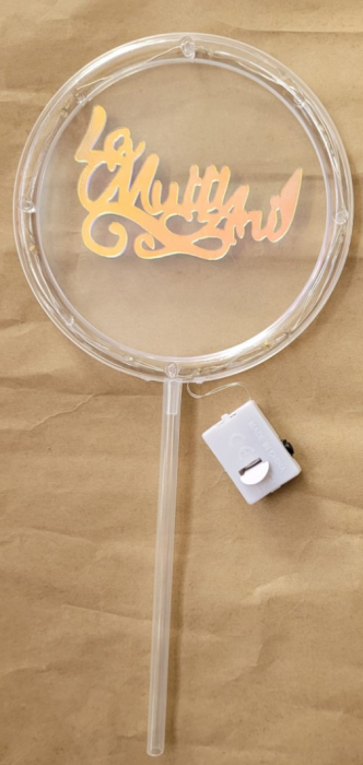 Decor tort led La multi ani ani plastic 10 cm [3]
