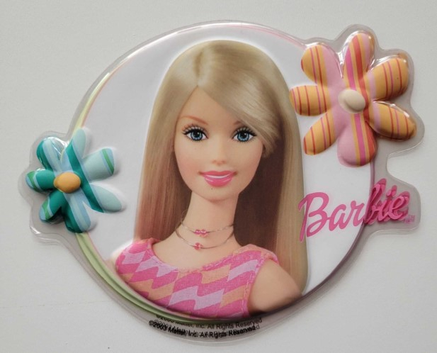 Decoratiune plastic Barbie 10 cm [13]