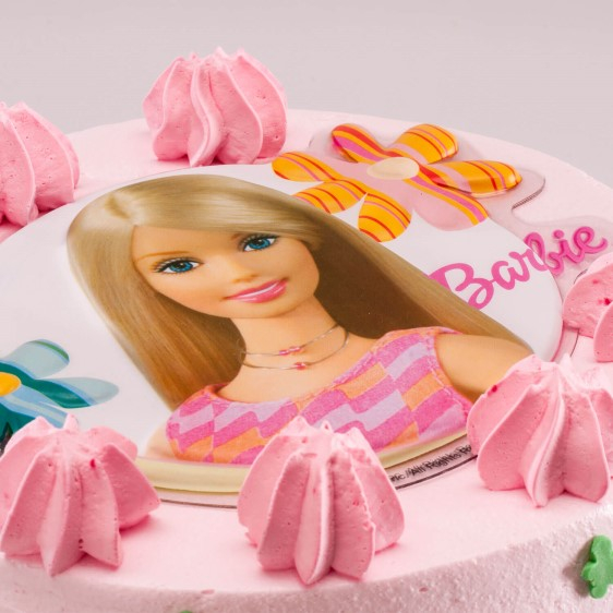 Decoratiune plastic Barbie 10 cm [5]