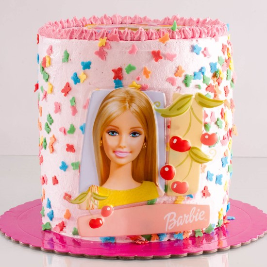 Decoratiune plastic Barbie 10 cm [7]