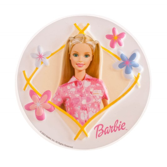 Decoratiune plastic Barbie 10 cm [4]