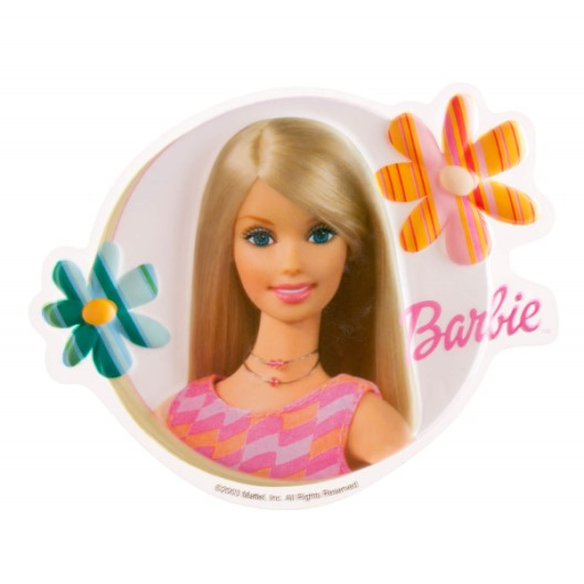 Decoratiune plastic Barbie 10 cm [2]