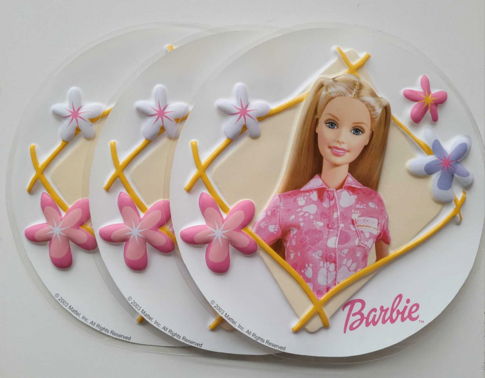 Decoratiune plastic Barbie 10 cm [9]