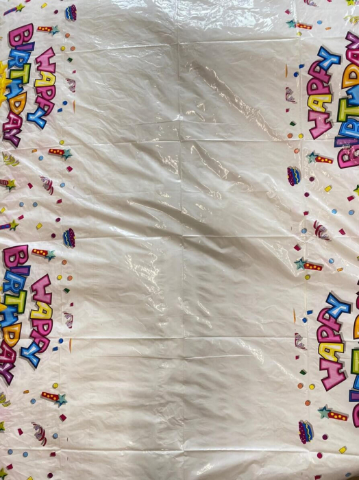 Fata de masa Happy Birthday 108 x 180 cm [3]