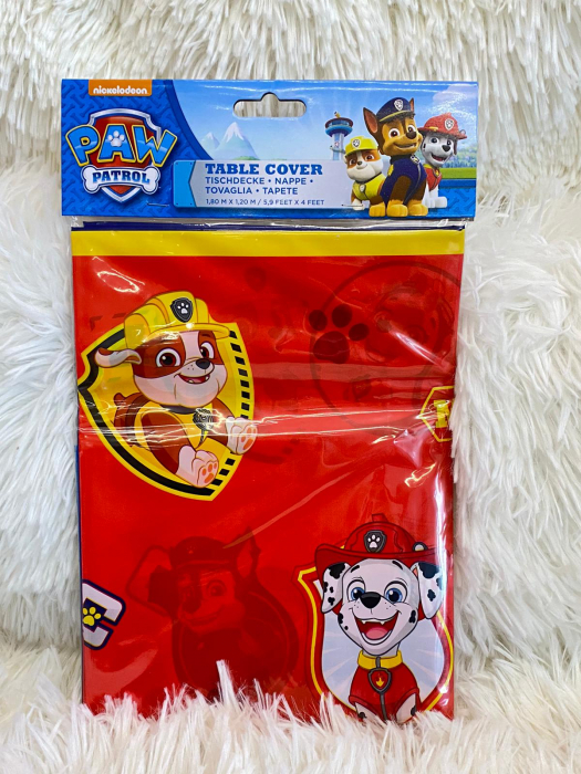 Fata de masa plastic Paw Patrol / Patrula Catelusilor 120 * 180 cm [2]