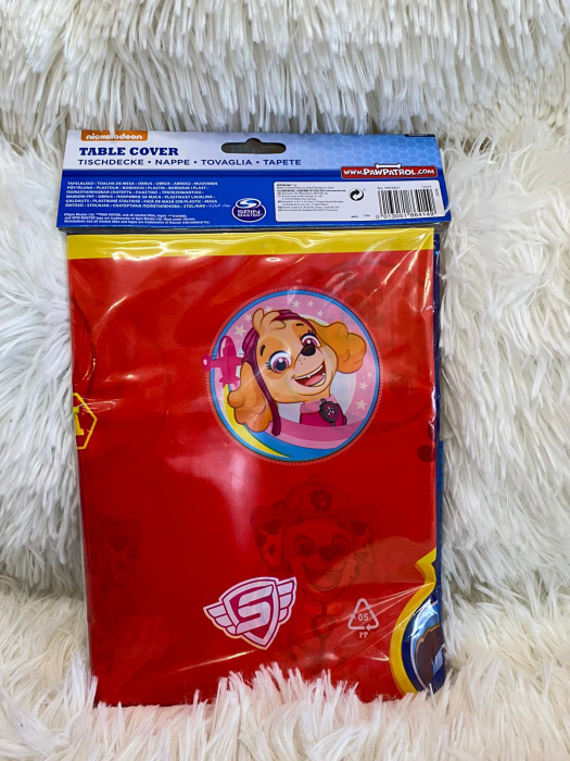 Fata de masa plastic Paw Patrol / Patrula Catelusilor 120 * 180 cm [3]