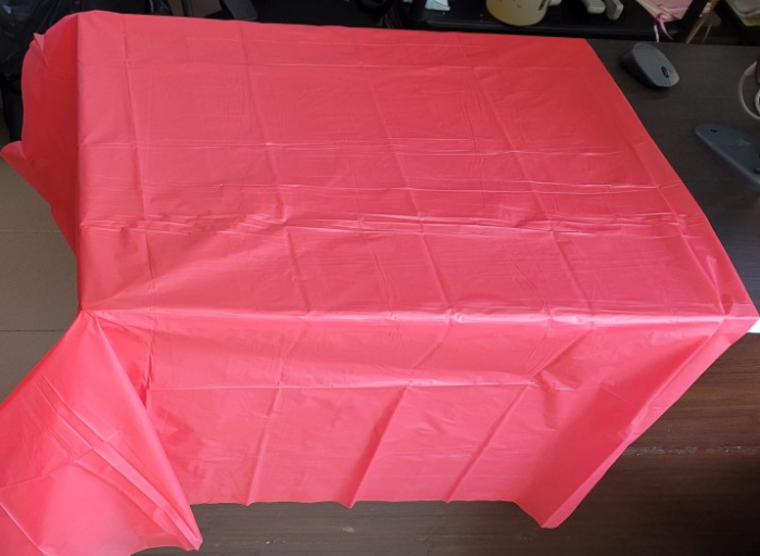 Fata de masa rosie 137 x 274 cm [5]