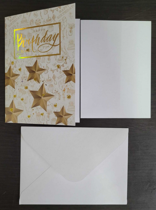 Felicitare aniversara 17.5 x 12.5 cm diverse modele [3]