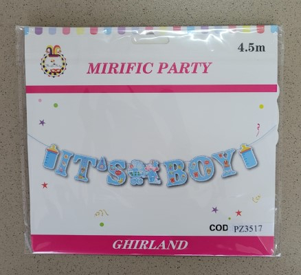 Girlanda it' s boy 120 cm [4]