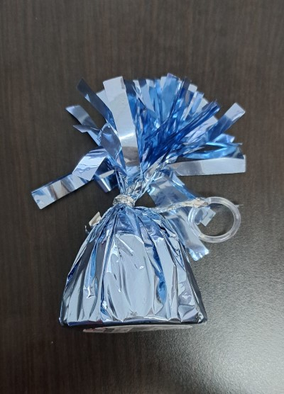 Greutate baloane folie albastru deschis 140 g [3]