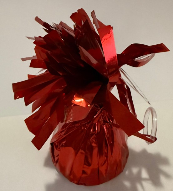 Greutate baloane folie rosie 135 g [2]