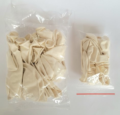 Kit arcada baloane Craciun alb si rosu 107 piese [5]