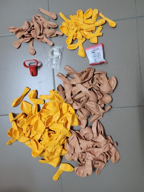 Kit arcada baloane DIY culori tomnatice 166 buc [2]