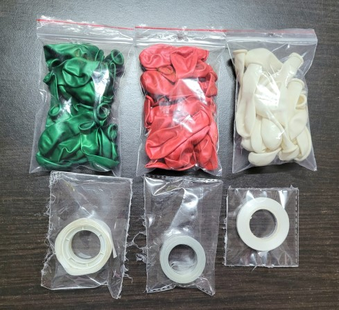 Kit arcada baloane tematica Craciun 138 buc [4]