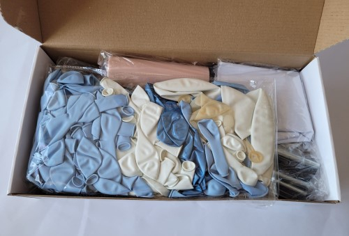 Kit arcada completa albastra 155 baloane plus suport [3]
