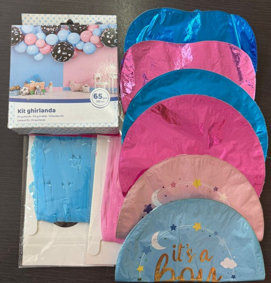 Kit decor dezvăluire decor Boy or Girl 73 buc [3]