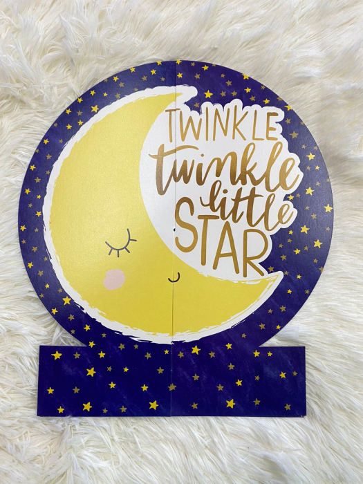 Kit decoratiuni carton masa Twinkle Little star 27 buc [5]