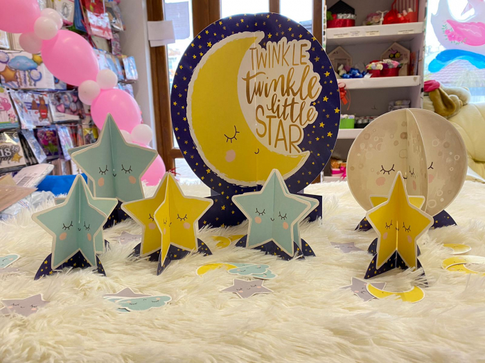 Kit decoratiuni carton masa Twinkle Little star 27 buc [2]