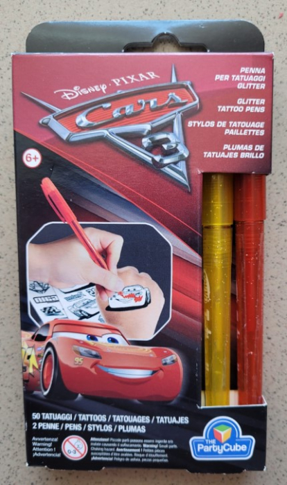Kit desen Cars tatuaje si creioane 52 buc [3]