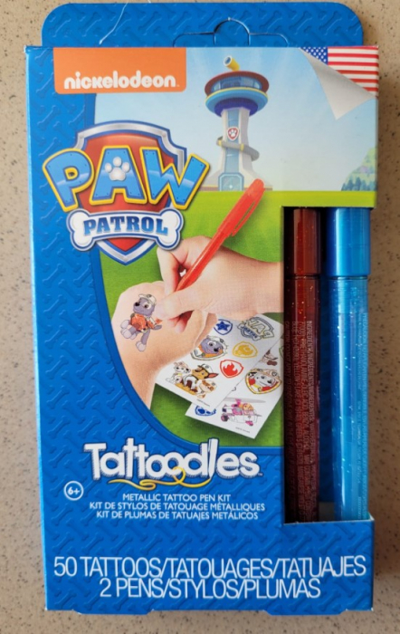 Kit desen Paw Patrol tatuaje si creioane 52 buc [3]