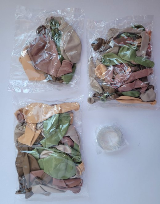 Kit ghirlanda culori natura / retro 65 buc [8]