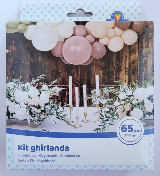 Kit ghirlanda culori natura / retro 65 buc [9]