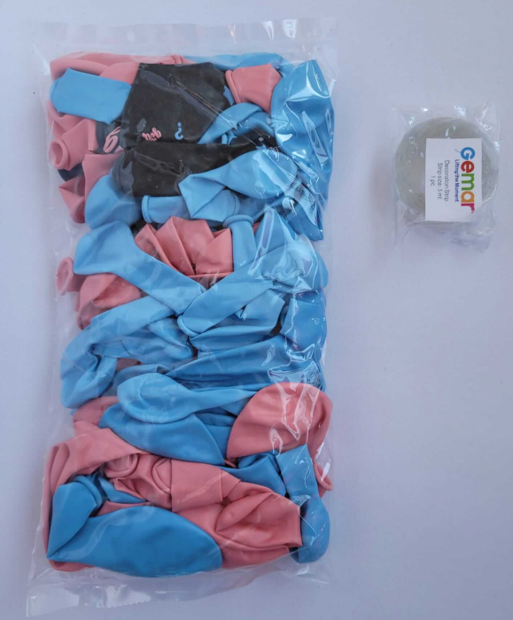 Kit ghirlanda dezvaluire Boy or Girl 65 buc [7]
