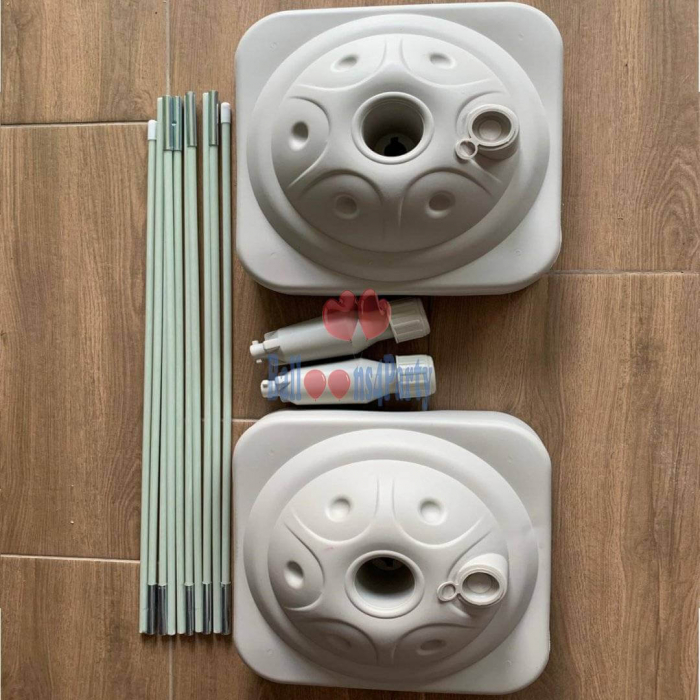 Kit suport pentru arcada baloane latex 7m [10]