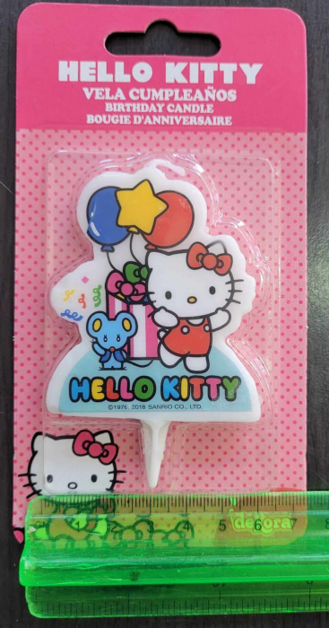 Lumanare tort 2D Hello Kitty 7 cm [4]