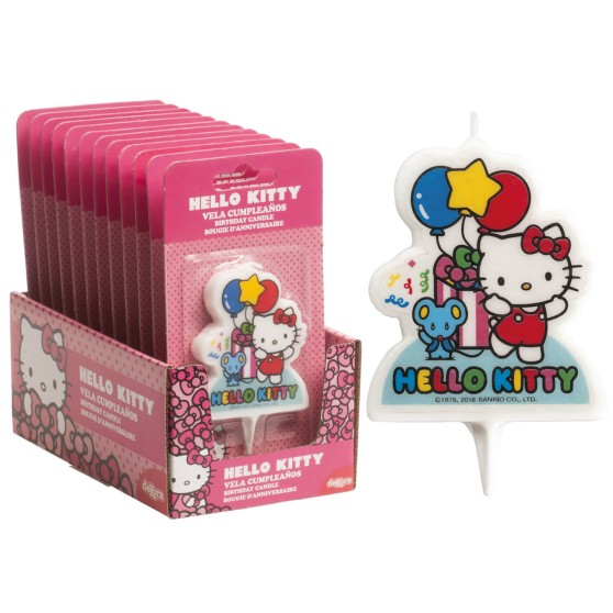 Lumanare tort 2D Hello Kitty 7 cm [7]