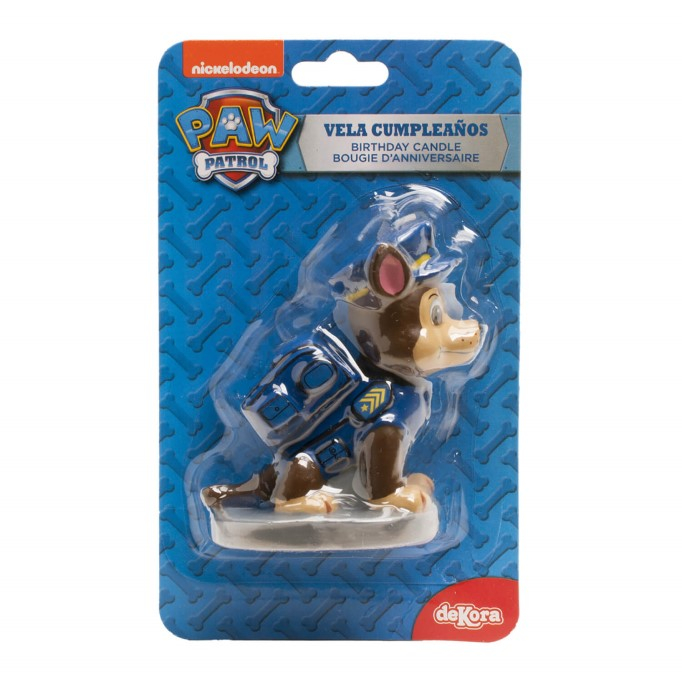 Lumanare tort Chase 3D Patrula Catelusilor / Paw Patrol 6.5 cm [5]
