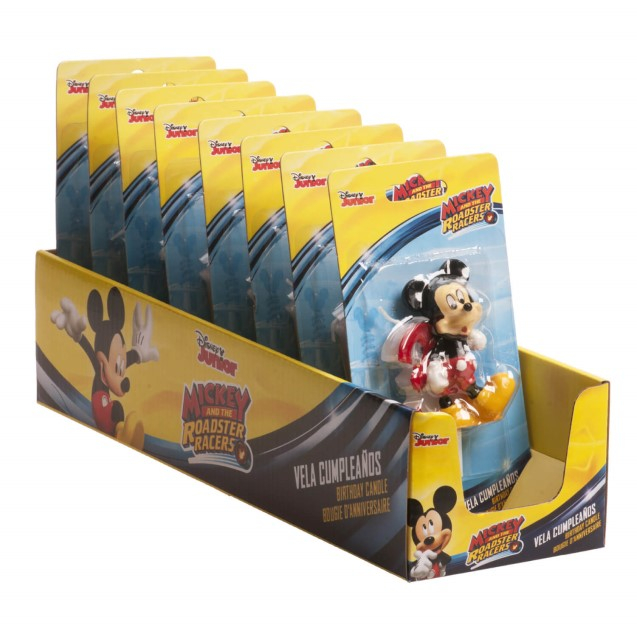 Lumanare tort cifra 3 Mickey Mouse 3D 6.5 cm [4]