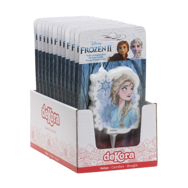Lumanare tort Frozen II / Elsa 2D 7.5 cm [6]